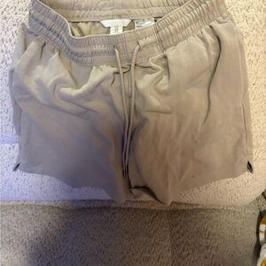 H&M Women's Beige Athletic Shorts